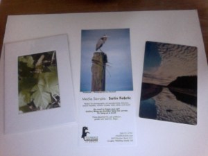 From paper to sating to metal